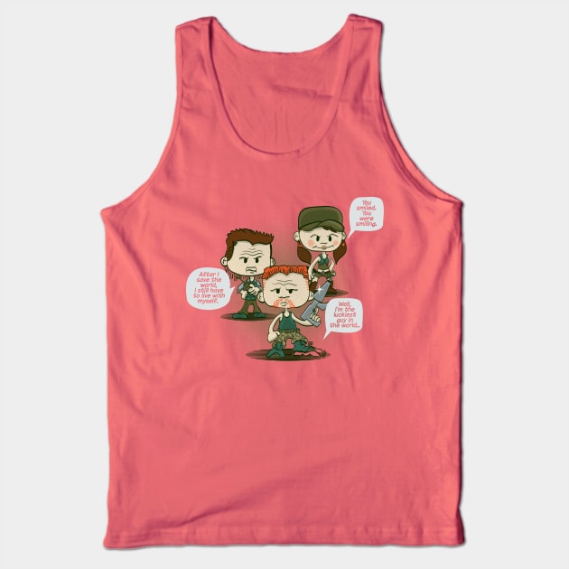 Talking Heads: Rosita, Abraham, Eugene (Clean Version) Tank Top by DoodleHeadDee